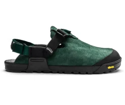 Mountain Clog - Leather Suede (Cascade Green)