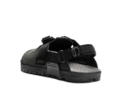 Mountain Clog - Nubuck Leather (Obsidian Dark Gray)